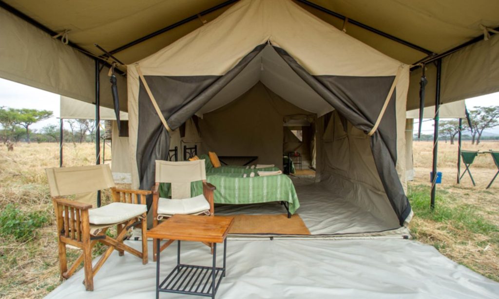 camping safari tanzania