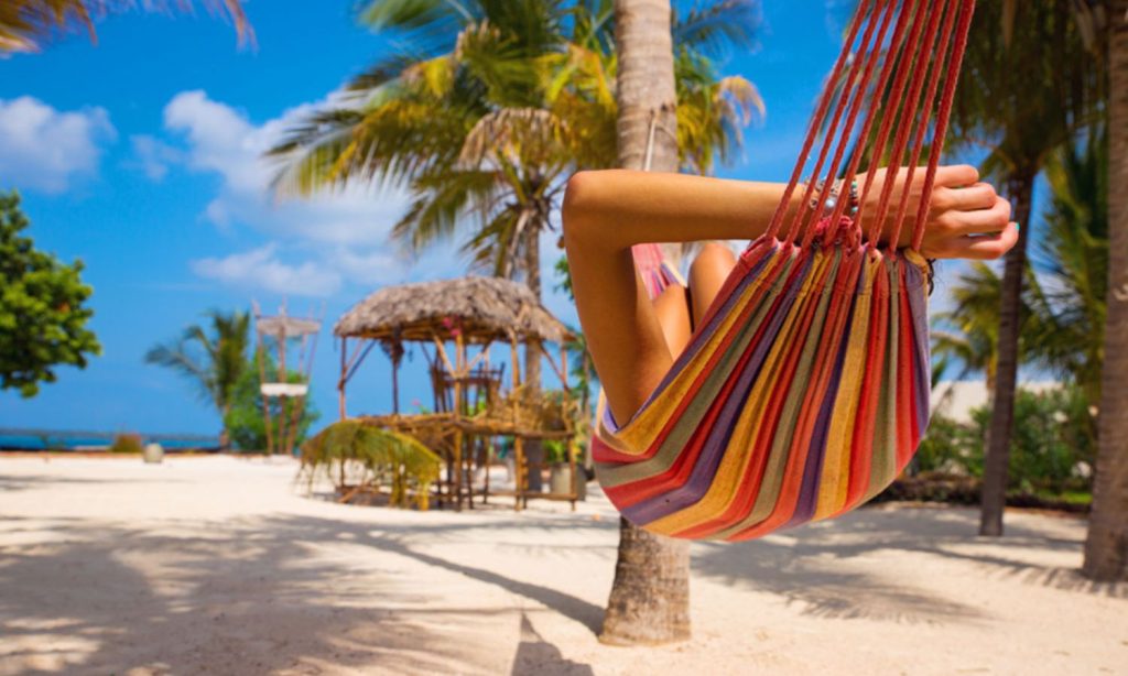 Relaxation on Beach