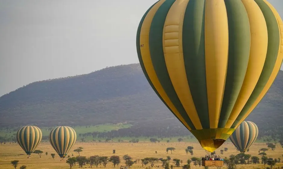 Hot Air Balloon Safari Ride